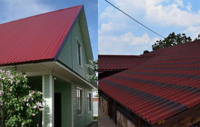 Сравнение ондулина и профнастила на крышу